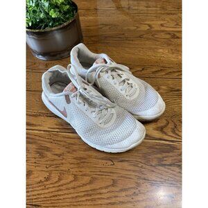 Nike Flex Experience RN 6 Women's Sz 10 Running Shoes Cream Rose Gold 881805-102